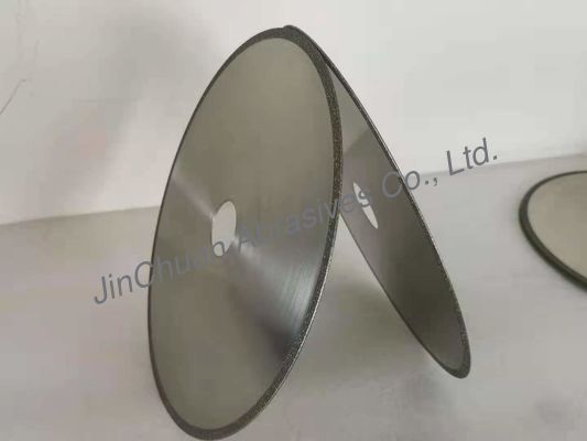 1.2 মিমি পাতলা ইলেক্ট্রোপ্লেটেড CBN গ্রাইন্ডিং হুইল অ্যালুমিনিয়াম অক্সাইড স্যান্ডিং ডিস্ক