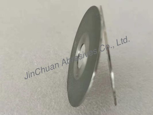 মূল্যবান পাথরের জন্য 1A1 ইলেক্ট্রোপ্লেটেড ডায়মন্ড হুইল 50*0.8*12.7*13 D600