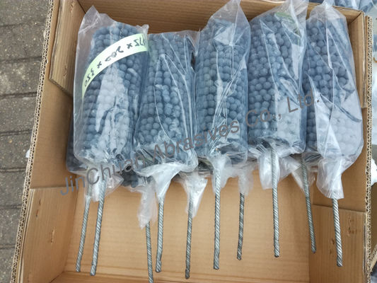 SIC 80*200*350 নমনীয় Honing ব্রাশ সিলিকন কার্বাইড ঘষিয়া তুলিয়া ফেলিতে সক্ষম ব্রাশ