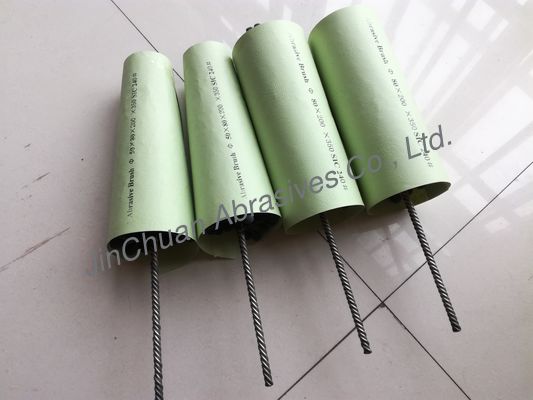 SIC 80*200*350 নমনীয় Honing ব্রাশ সিলিকন কার্বাইড ঘষিয়া তুলিয়া ফেলিতে সক্ষম ব্রাশ