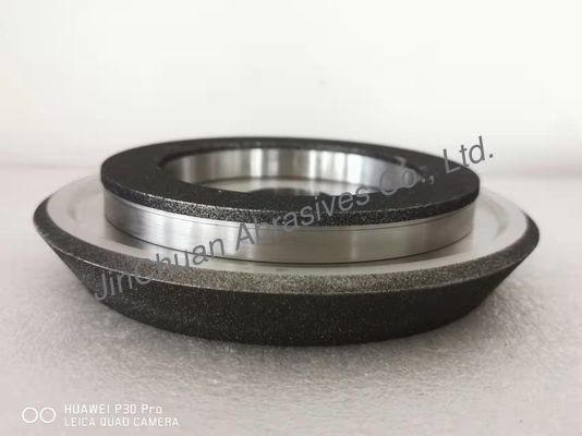 ধূসর ইলেক্ট্রোপ্লেটেড সিবিএন গ্রাইন্ডিং হুইলস স্টিলের বডি কাপলড