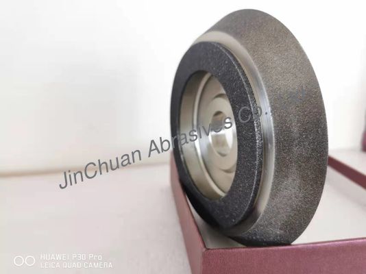 ধূসর ইলেক্ট্রোপ্লেটেড সিবিএন গ্রাইন্ডিং হুইলস স্টিলের বডি কাপলড