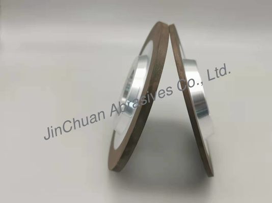 দীর্ঘ জীবনকাল 100*32*13*5mm রেজিন ডায়মন্ড গ্রাইন্ডিং ডিস্ক চাকা