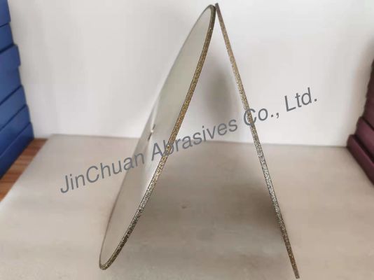 D35/40 গ্রিটস ইলেক্ট্রোপ্লেটেড ডায়মন্ড গ্রাইন্ডিং হুইলস কাটিং ডিস্ক 350*4*25.4*4mm