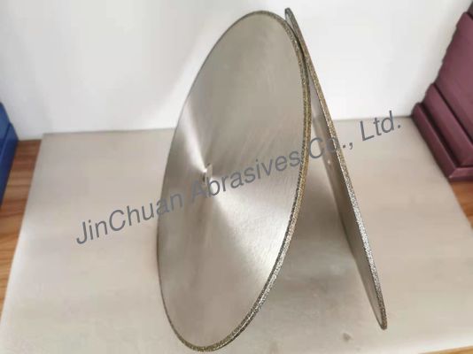 D35/40 গ্রিটস ইলেক্ট্রোপ্লেটেড ডায়মন্ড গ্রাইন্ডিং হুইলস কাটিং ডিস্ক 350*4*25.4*4mm